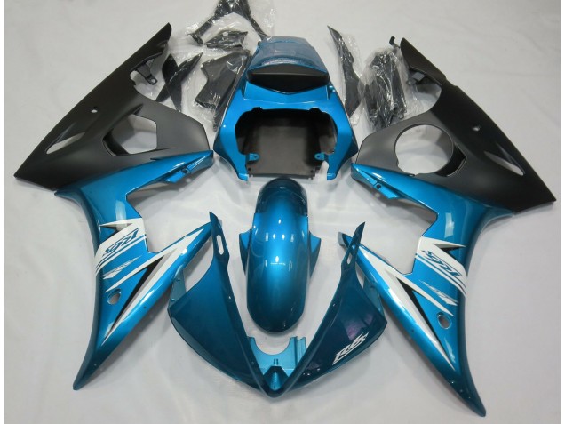 Light Blue & White - 2003-2004 Yamaha R6