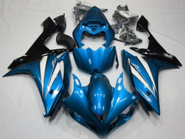 Light Blue White and Black - 2007-2008 Yamaha R1
