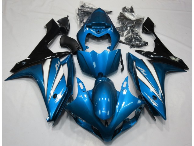 Light Blue White and Black - 2007-2008 Yamaha R1 Light Blue White and Black - 2007-2008 Yamaha R1