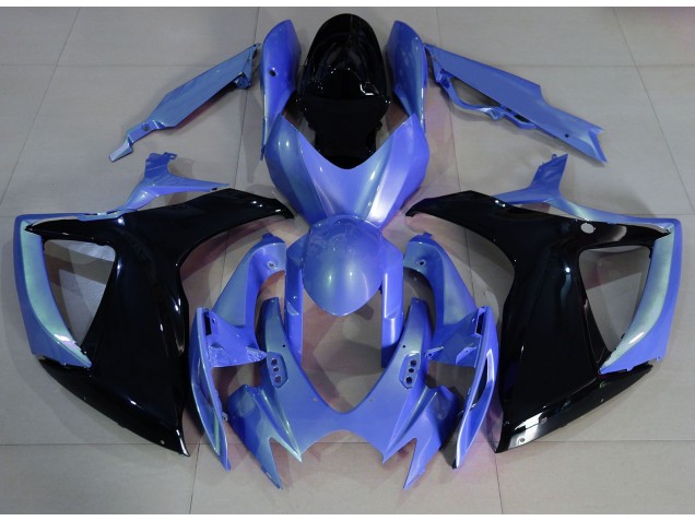 Light Blue and Black - 2006-2007 Suzuki GSXR 600-750