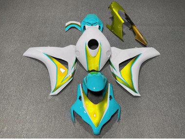 Light Blue and Gold - 2008-2011 Honda CBR1000RR