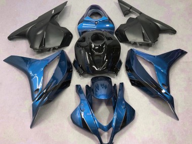 Light Blue with Black - 2009-2012 Honda CBR600RR