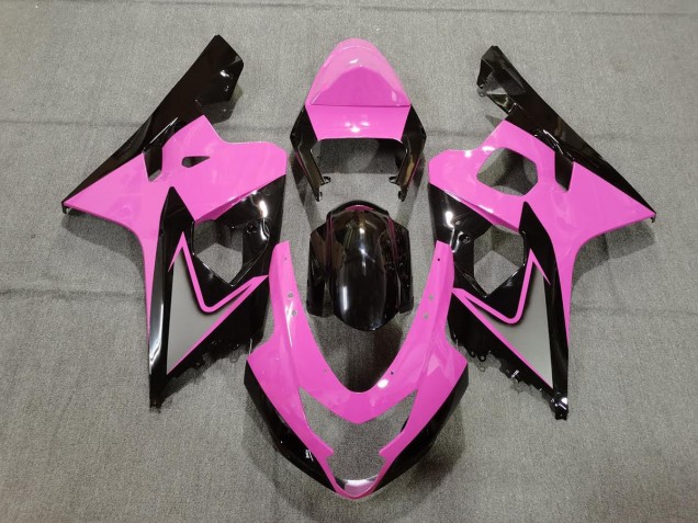 Light Pink and Black - 2004-2005 Suzuki GSXR 600-750 Light Pink and Black - 2004-2005 Suzuki GSXR 600-750