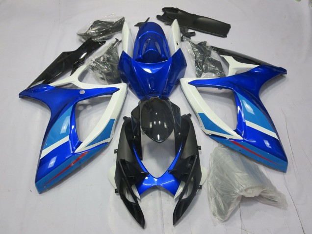 Light and Dark Blue - 2006-2007 Suzuki GSXR 600-750