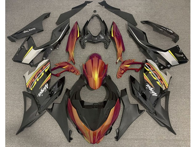Liquid Orange and Grey - 2018-2023 Kawasaki Ninja 400
