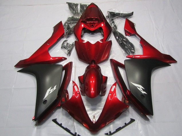 Maroon and Matte - 2007-2008 Yamaha R1 Maroon and Matte - 2007-2008 Yamaha R1