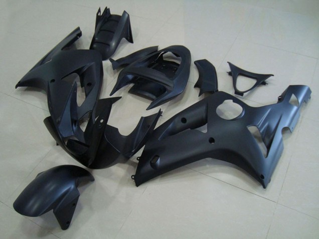Matte Black - 2003-2004 Kawasaki ZX6R