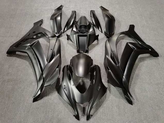 Matte Black - 2016-2019 Kawasaki ZX10R Matte Black - 2016-2019 Kawasaki ZX10R
