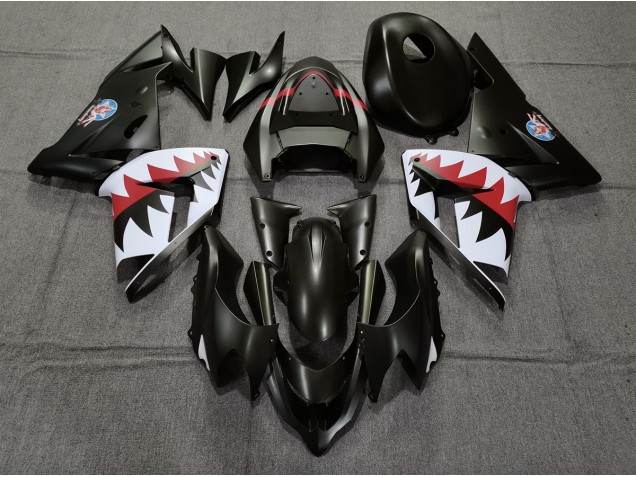 Matte Black Betty Bomber - 2004-2005 Kawasaki ZX10R