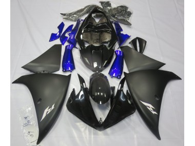 Matte Black & Blue - 2009-2011 Yamaha R1