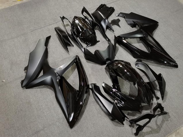 Matte Black - 2008-2010 Suzuki GSXR 600-750 Matte Black - 2008-2010 Suzuki GSXR 600-750