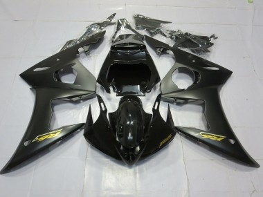 Matte Black Gold - 2003-2004 Yamaha R6