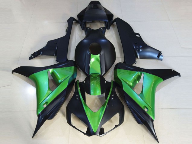 Matte Black & Green - 2006-2007 Honda CBR1000RR