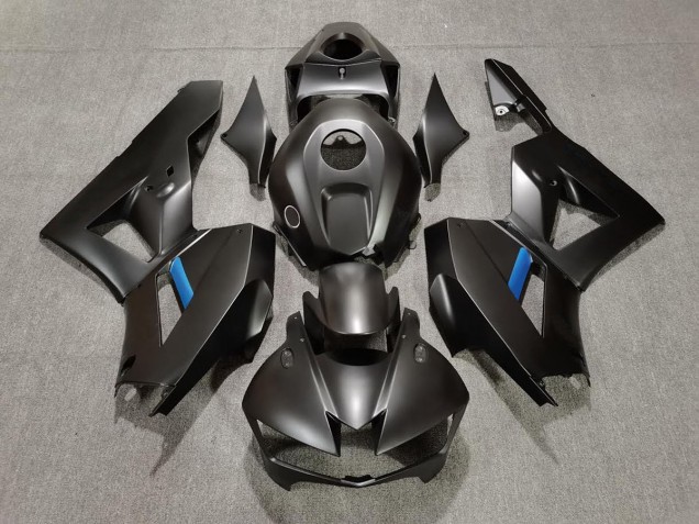 Matte Black & Light Blue - 2013-2023 Honda CBR600RR Matte Black & Light Blue - 2013-2023 Honda CBR600RR