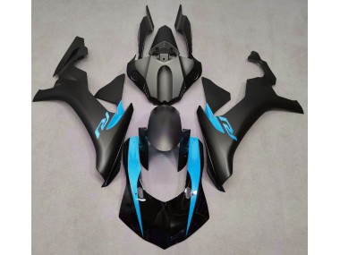Matte Black & Light Blue - 2015-2019 Yamaha R1