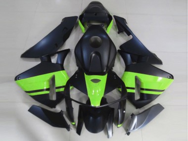 Matte Black & Light Green - 2005-2006 Honda CBR600RR