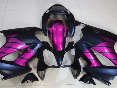 Matte Black & Pink - 2002-2012 Honda VFR800