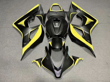 Matte Black & Yellow - 2007-2008 Honda CBR600RR