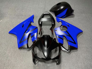 Matte Black and Blue - 2001-2003 Honda CBR600 F4i