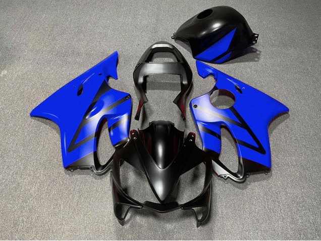 Matte Black and Blue - 2001-2003 Honda CBR600 F4i Matte Black and Blue - 2001-2003 Honda CBR600 F4i