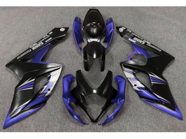 Matte Black and Blue - 2005-2006 Suzuki GSXR 1000