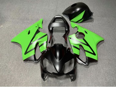 Matte Black and Green - 2001-2003 Honda CBR600 F4i