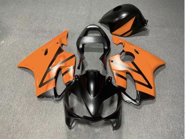 Matte Black and Orange - 2001-2003 Honda CBR600 F4i