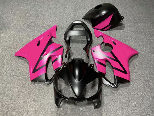 Matte Black and Pink - 2001-2003 Honda CBR600 F4i Matte Black and Pink - 2001-2003 Honda CBR600 F4i