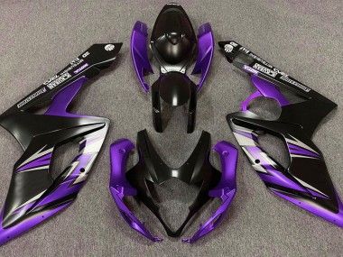 Matte Black and Purple - 2005-2006 Suzuki GSXR 1000