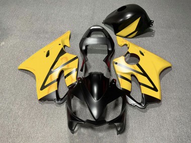 Matte Black and Yellow - 2001-2003 Honda CBR600 F4i