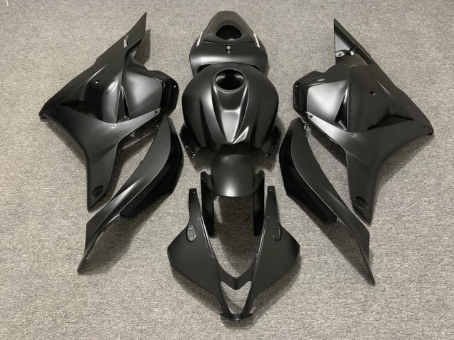 Matte Black - 2009-2012 Honda CBR600RR Matte Black - 2009-2012 Honda CBR600RR