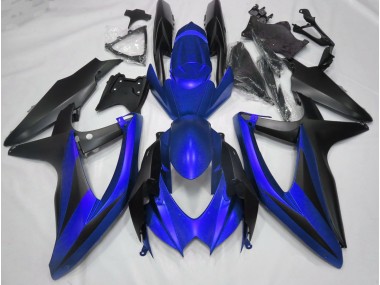 Matte Blue No R - 2008-2010 Suzuki GSXR 600-750