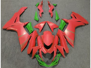 Matte Grapefruit Red & Green - 2011-2024 Suzuki GSXR 600-750