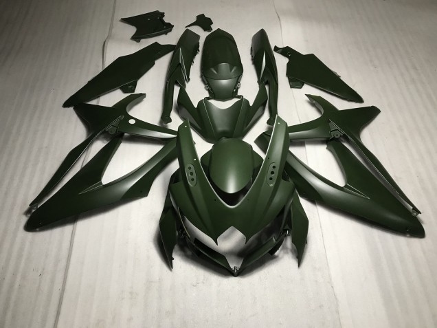 Matte Green - 2008-2010 Suzuki GSXR 600-750 Matte Green - 2008-2010 Suzuki GSXR 600-750