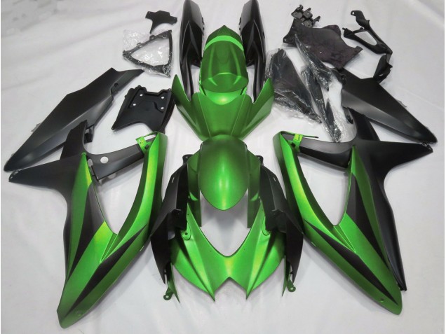 Matte Green No R - 2008-2010 Suzuki GSXR 600-750