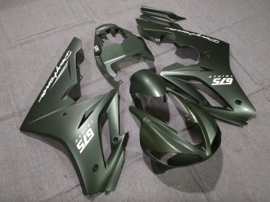 Matte Green White - 2009-2012 Triumph Daytona 675