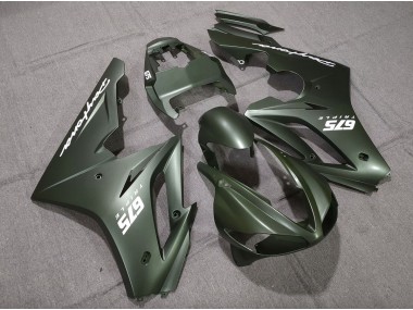 Matte Green White - 2009-2012 Triumph Daytona 675