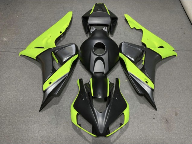 Matte Grey Black and Green - 2006-2007 Honda CBR1000RR