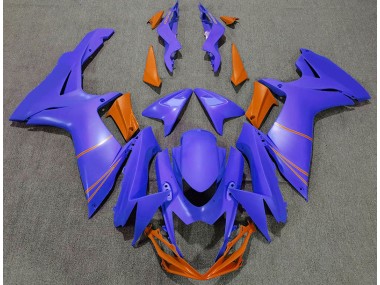 Matte Ocean Blue & Orange - 2011-2024 Suzuki GSXR 600-750