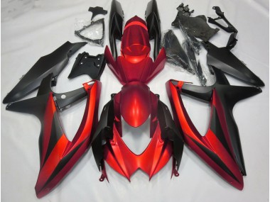 Matte Red No R - 2008-2010 Suzuki GSXR 600-750
