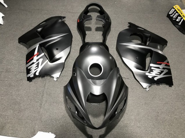 Matte Silver / Black - 1997-2007 Suzuki GSXR 1300 Hayabusa Matte Silver / Black - 1997-2007 Suzuki GSXR 1300 Hayabusa