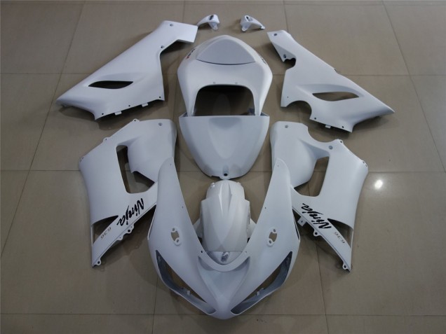 Matte White - 2005-2006 Kawasaki ZX6R Matte White - 2005-2006 Kawasaki ZX6R