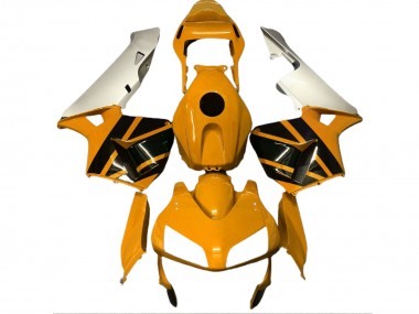 Mustard Yellow & Matte Silver - 2003-2004 Honda CBR600RR