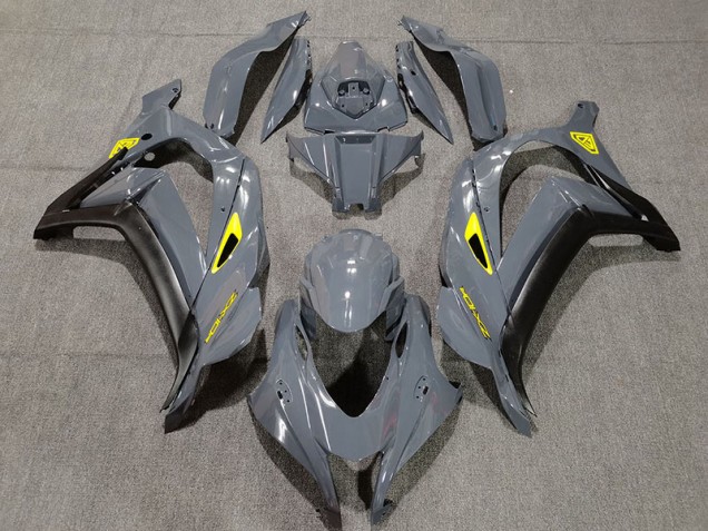 Nardo Grey & Black - 2016-2019 Kawasaki ZX10R Nardo Grey & Black - 2016-2019 Kawasaki ZX10R