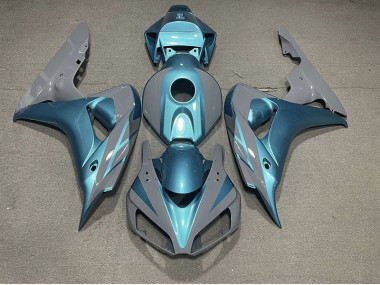 Nardo Grey and Light Blue - 2006-2007 Honda CBR1000RR