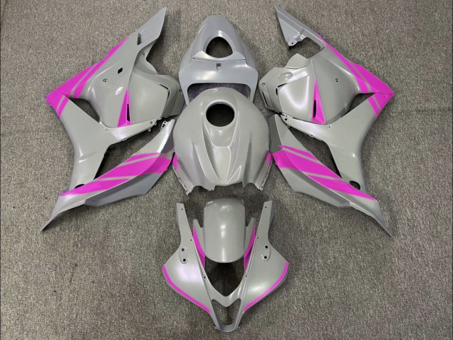 Nardo Grey and Pink - 2009-2012 Honda CBR600RR Nardo Grey and Pink - 2009-2012 Honda CBR600RR
