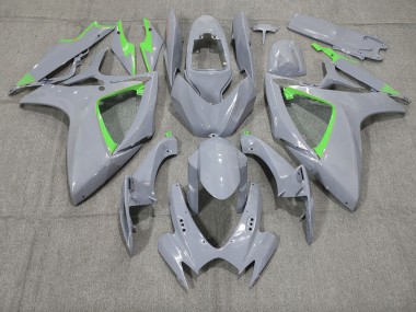 Nardo and Green Trim - 2006-2007 Suzuki GSXR 600-750
