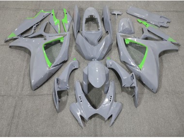 Nardo and Green Trim - 2006-2007 Suzuki GSXR 600-750