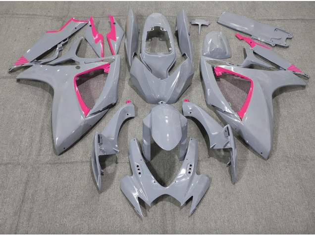Nardo and Pink Trim - 2006-2007 Suzuki GSXR 600-750 Nardo and Pink Trim - 2006-2007 Suzuki GSXR 600-750