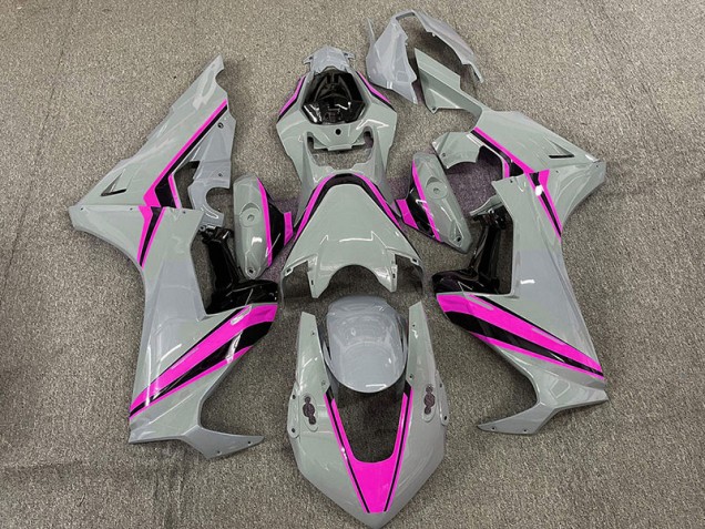 Nardo with Pink Stripes - 2017-2023 Honda CBR1000RR Nardo with Pink Stripes - 2017-2023 Honda CBR1000RR
